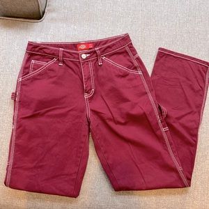 Maroon Dickies Cargo Pants